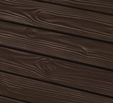 570L Outdoor Garden Storage Box, Brown Wood Panel Effect, Lockable, All-Weather, Fade-Free