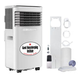 9000 BTU Portable Air Conditioner with Fan, Dehumidifier & Timer Function