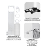 9000 BTU Portable Air Conditioner with Fan, Dehumidifier & Timer Function