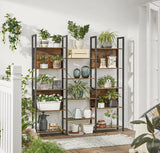 Jaliyah 166Cm H X 158Cm W Steel Etagere Bookcase