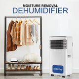 9000 BTU Portable Air Conditioner with Fan, Dehumidifier & Timer Function