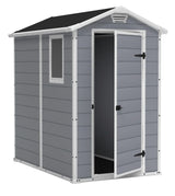 Manor 4 Ft. W X 6 Ft. D Apex Outdoor Garden Shed